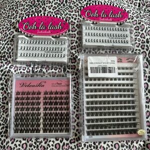 Ooh La Lash and Deleashia DIY Eyelash Extensions Set